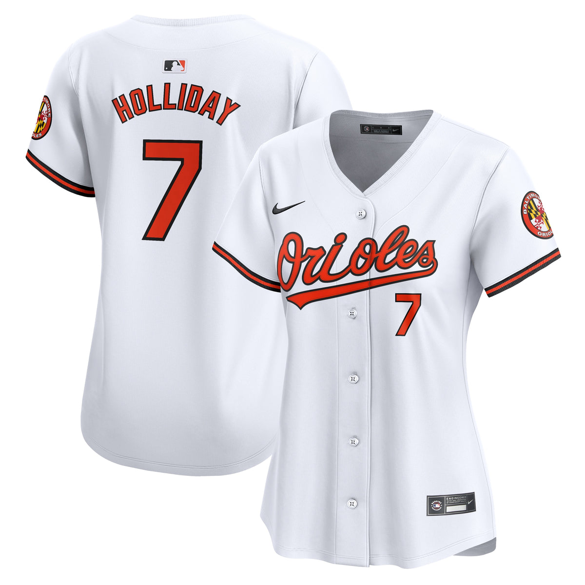 Jackson Holliday Baltimore Orioles Nike Women's Home Limited Player Jersey White