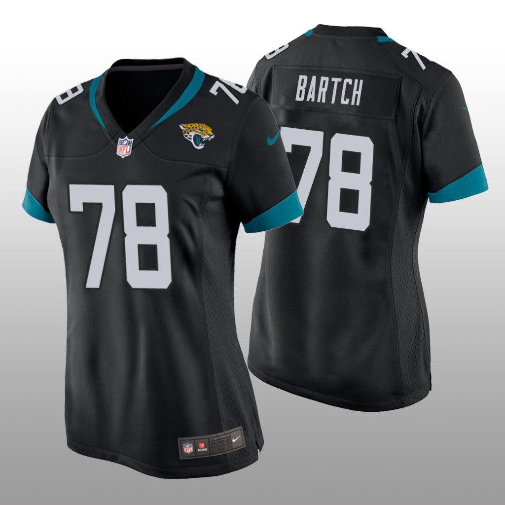 Jacksonville Jaguars Ben Bartch Black Jersey Game Women's