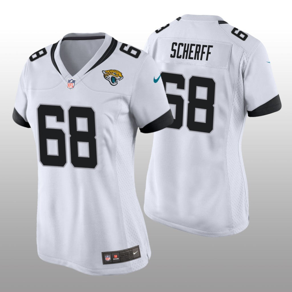 Jacksonville Jaguars Brandon Scherff White Jersey Game Women's