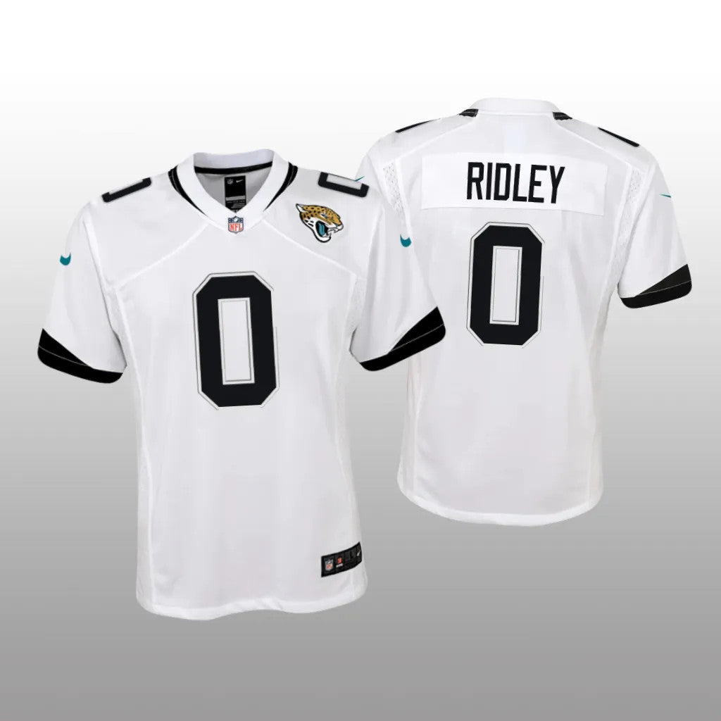 Jacksonville Jaguars Calvin Ridley White Jersey Game Youth