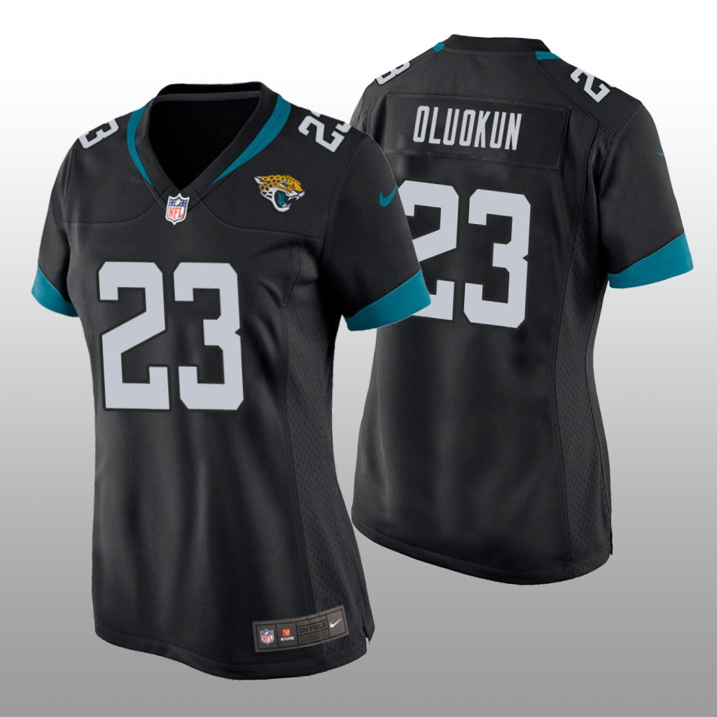 Jacksonville Jaguars Foyesade Oluokun Black Jersey Game Women's