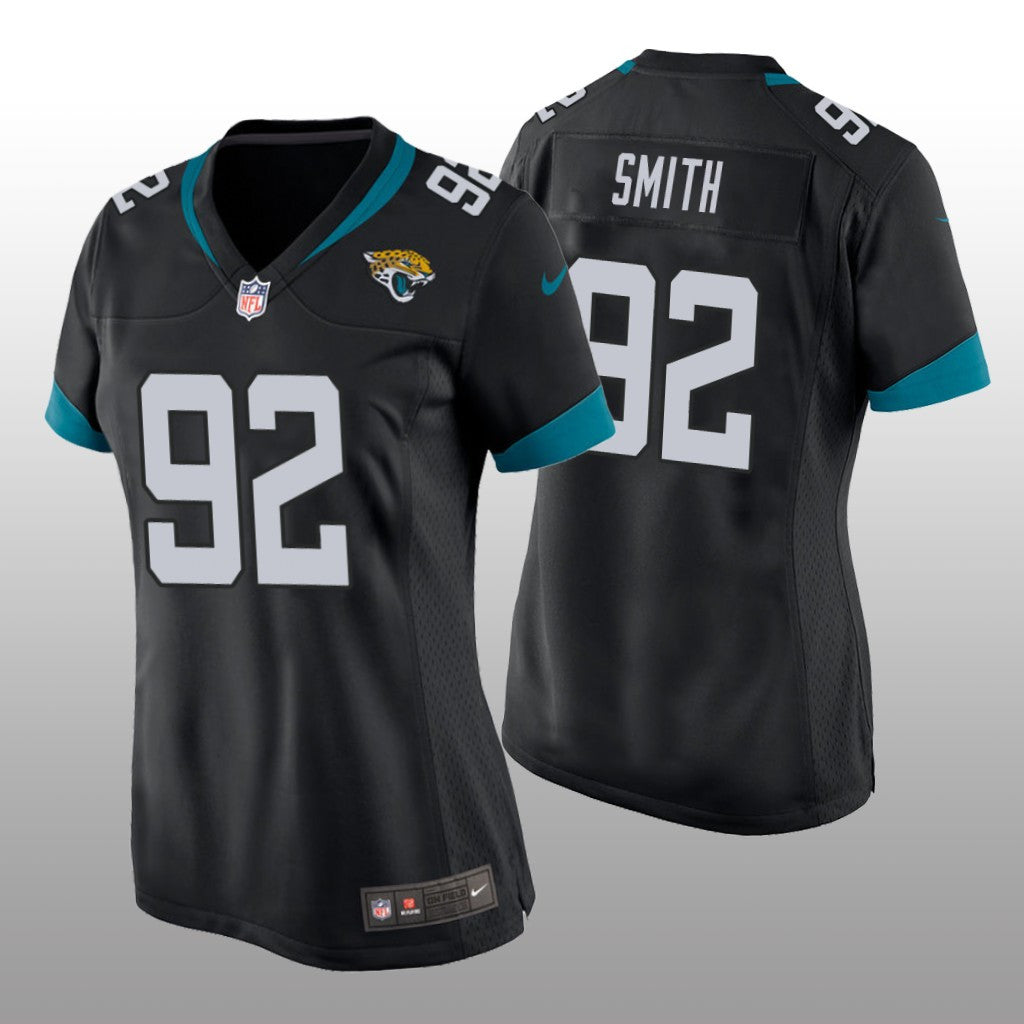 Jacksonville Jaguars Jordan Smith Black Jersey Game Women's