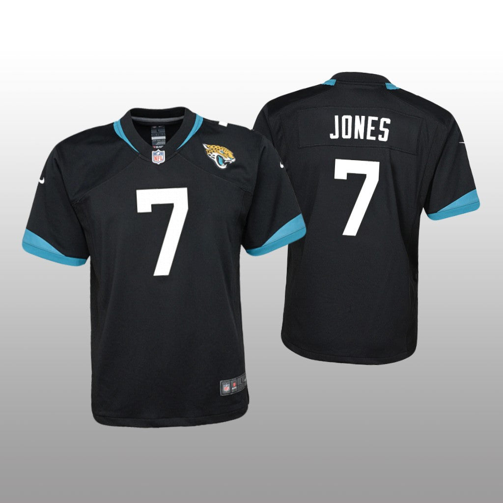 Jacksonville Jaguars Zay Jones Black Jersey Game Youth