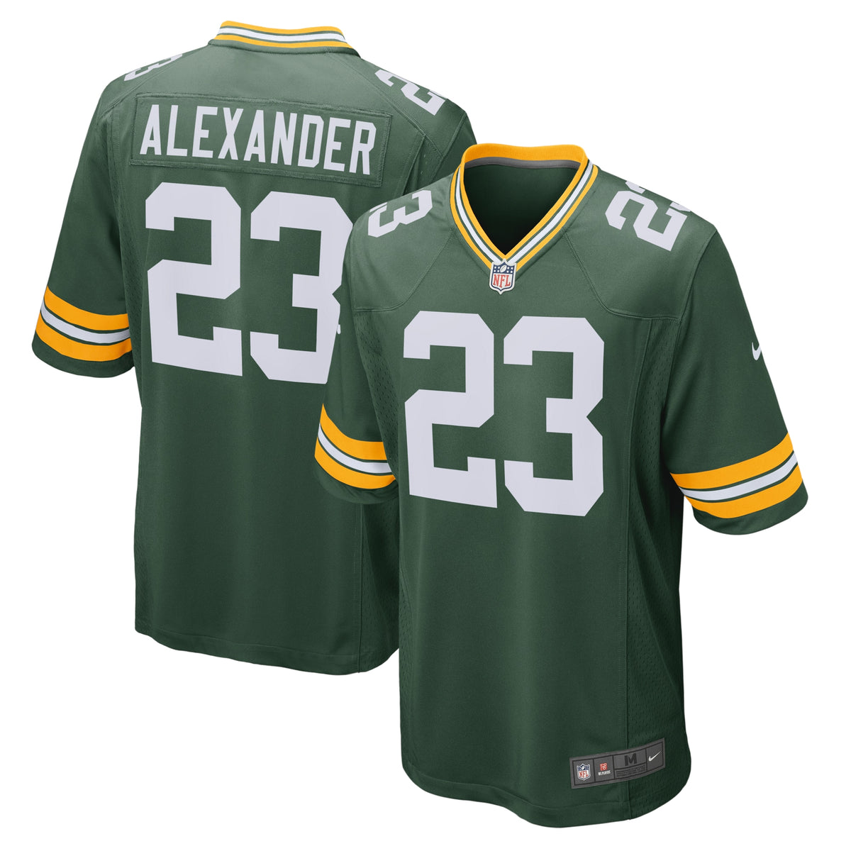 Jaire Alexander Green Bay Packers Nike Game Team Jersey Green