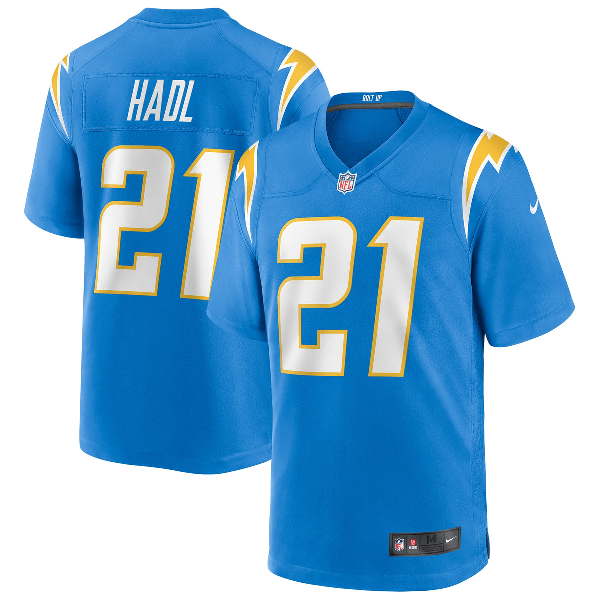 John Hadl Los Angeles Chargers Nike Game Retired Player Jersey Powder Blue
