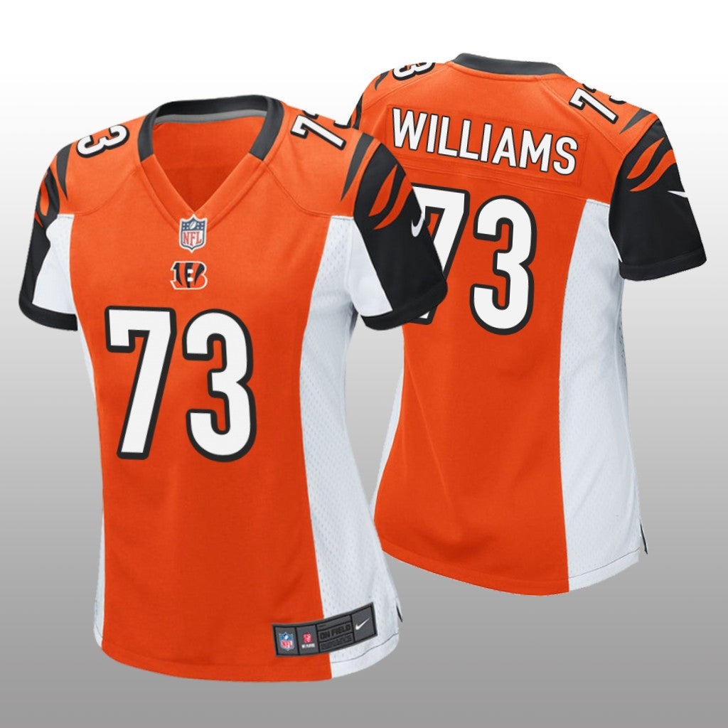 Jonah Williams Cincinnati Bengals Orange Draft Game Jersey
