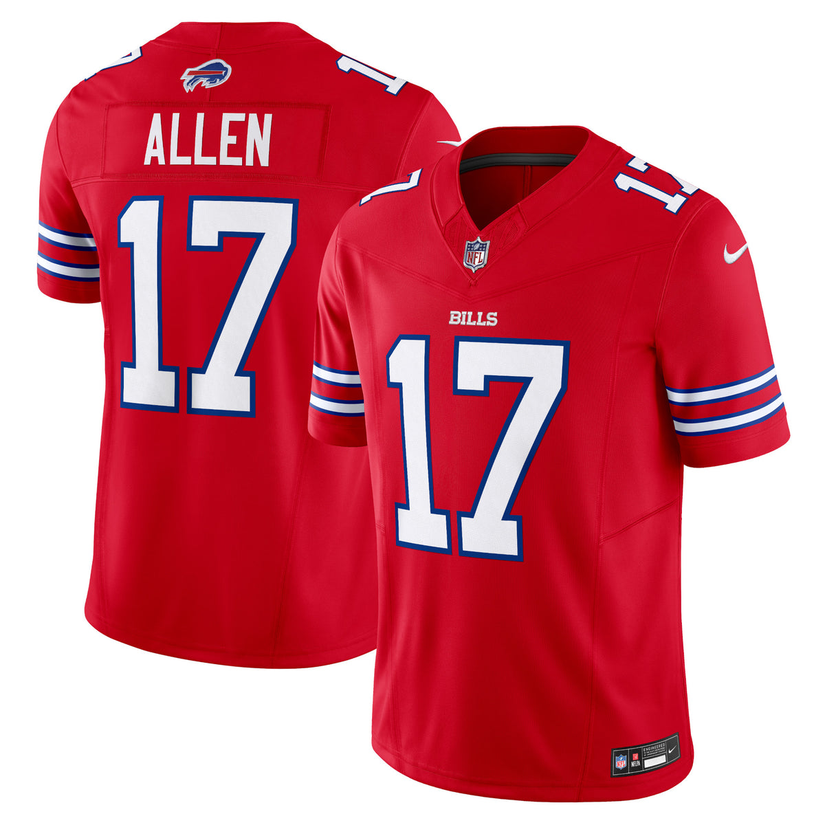 Josh Allen Buffalo Bills Nike Vapor F.U.S.E. Limited Jersey Red
