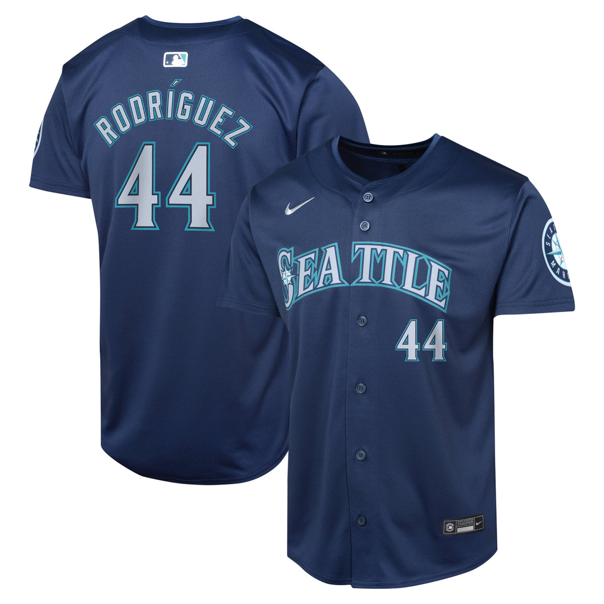 Julio Rodríguez Seattle Mariners Nike Youth Road Limited Player Jersey Navy