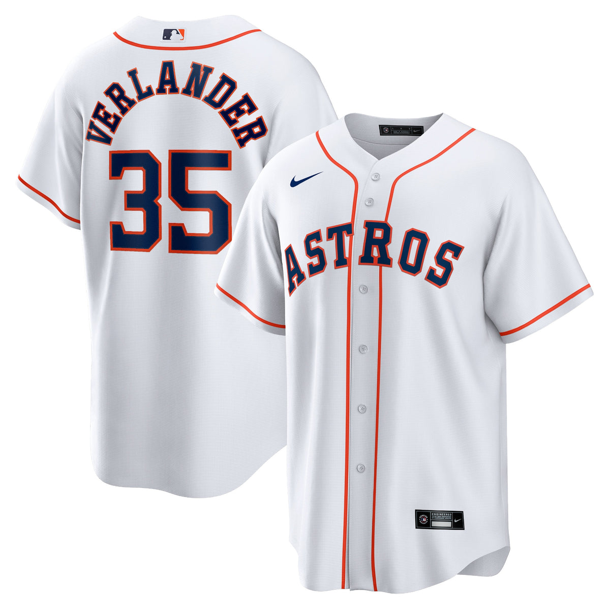 Justin Verlander Houston Astros Nike Home Replica Player Jersey White