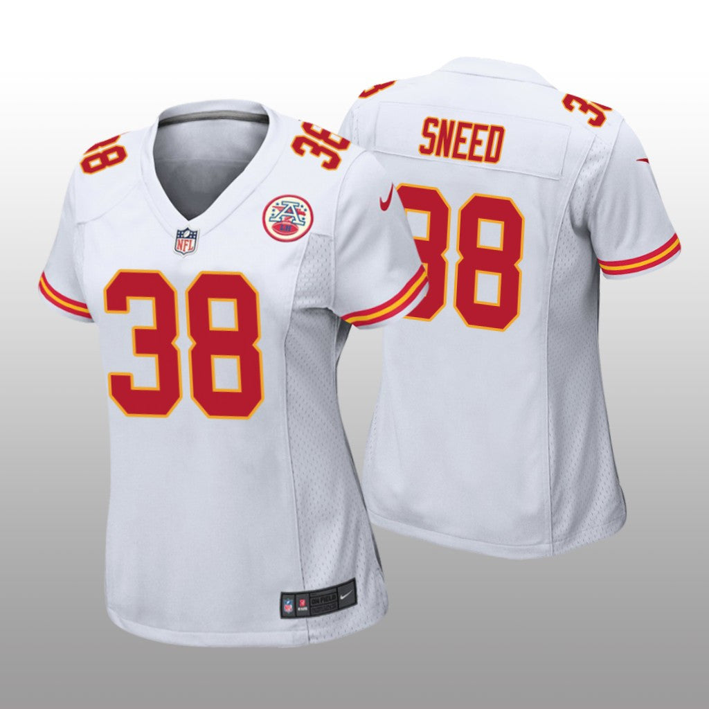 Kansas City Chiefs L&'Jarius Sneed White Jersey Game Women's