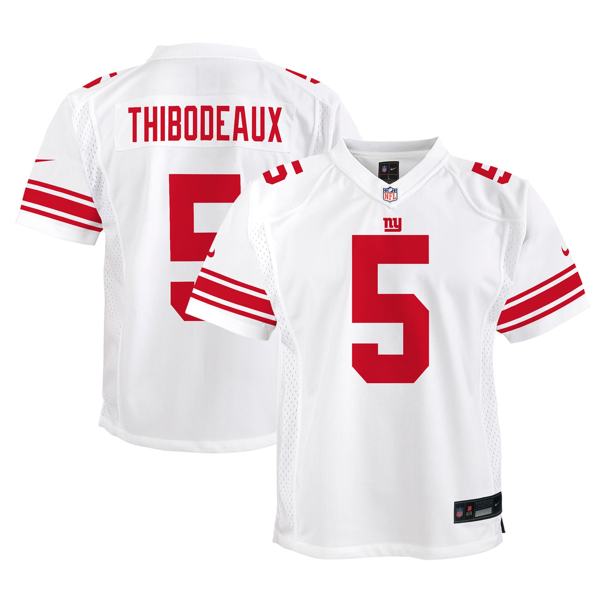 Kayvon Thibodeaux New York Giants Nike Youth Player Game Jersey White