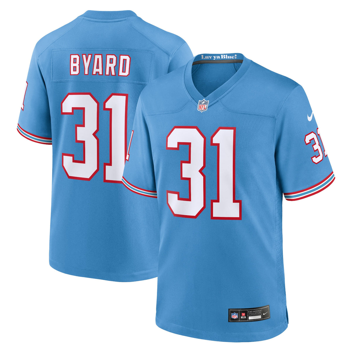 Kevin Byard Tennessee Titans Nike Youth Game Jersey Light Blue