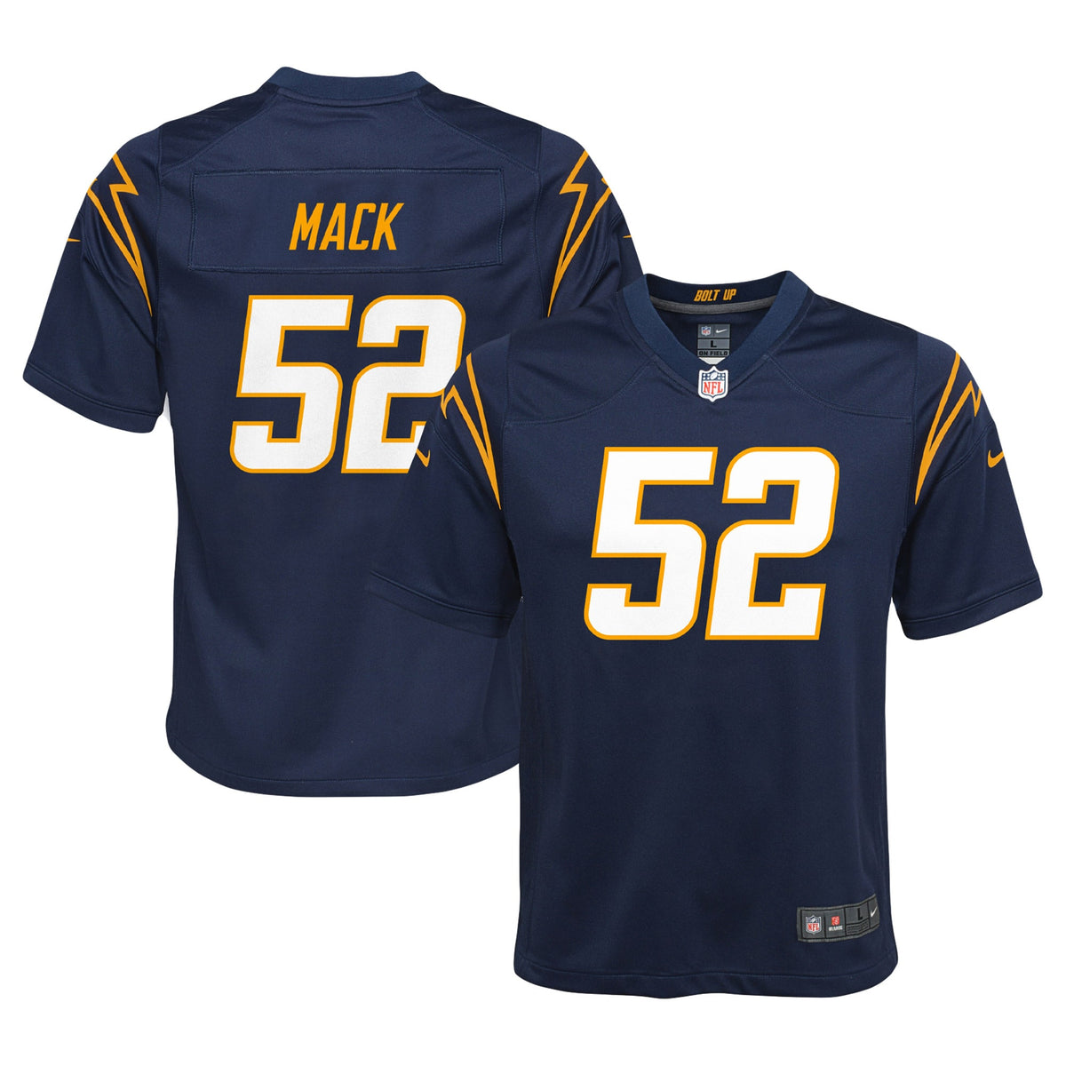 Khalil Mack Los Angeles Chargers Nike Youth Game Jersey Navy