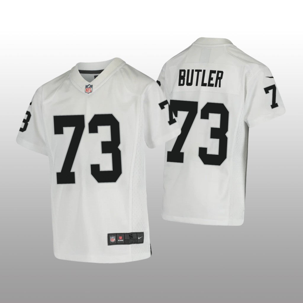 Las Vegas Raiders Matthew Butler White Jersey Game Youth
