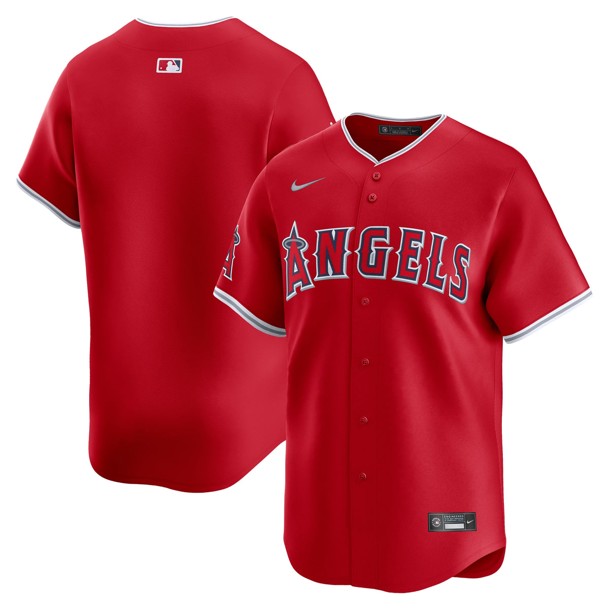 Los Angeles Angels Nike Alternate Limited Jersey Red