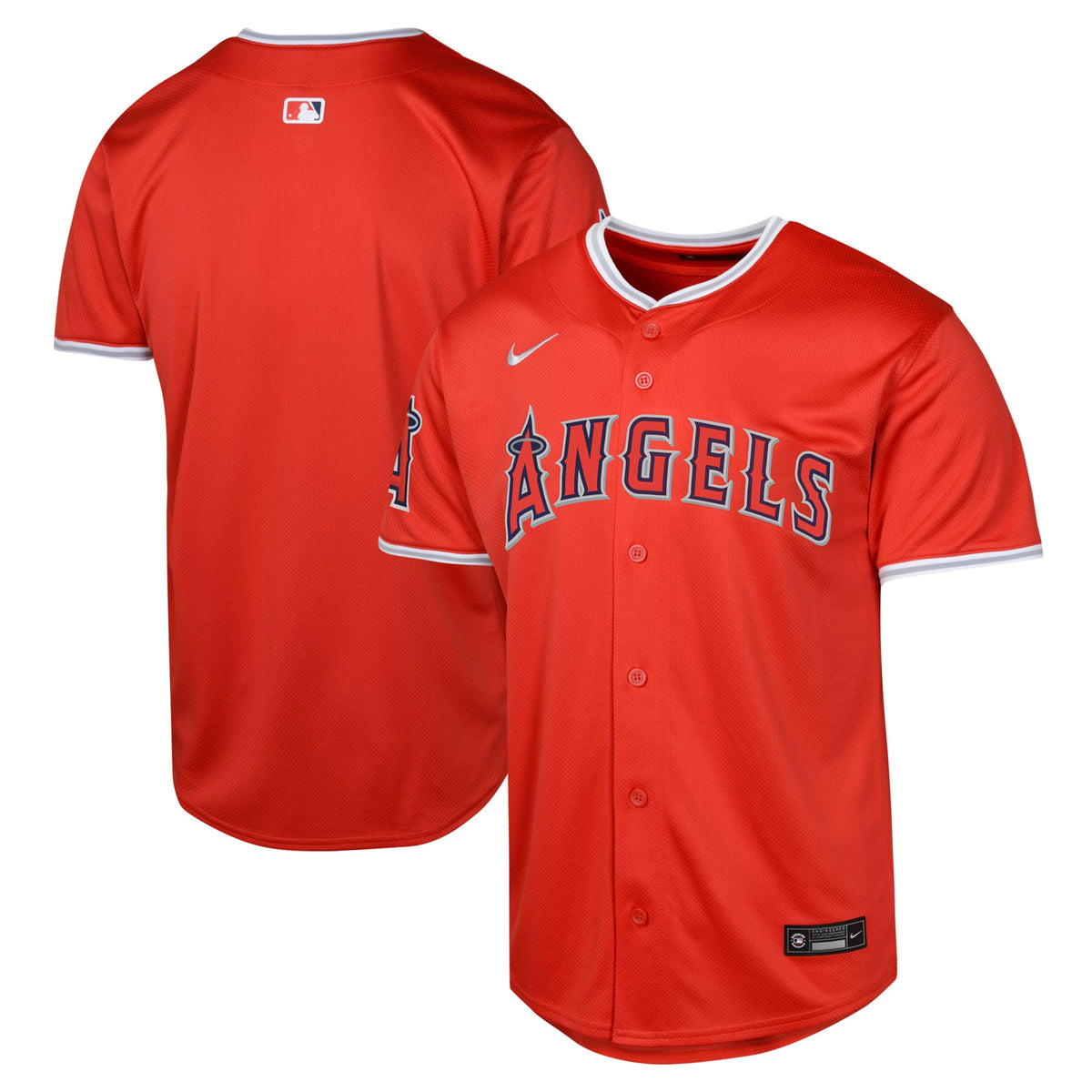 Los Angeles Angels Nike Youth Alternate Limited Jersey Red
