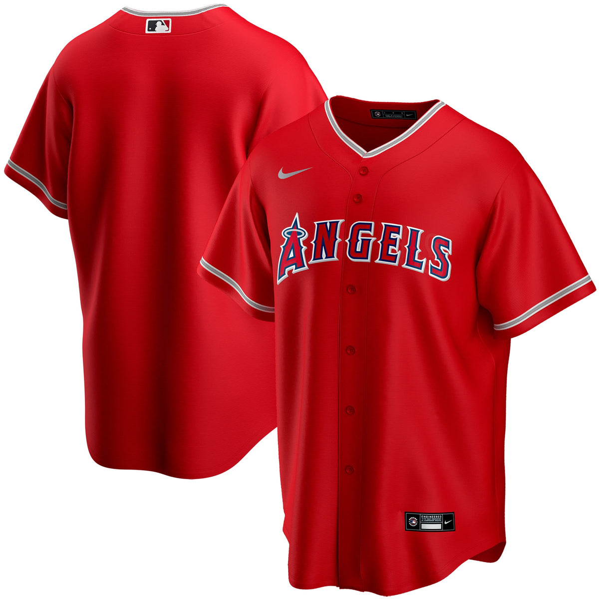 Los Angeles Angels Nike Youth Alternate Replica Team Jersey Red