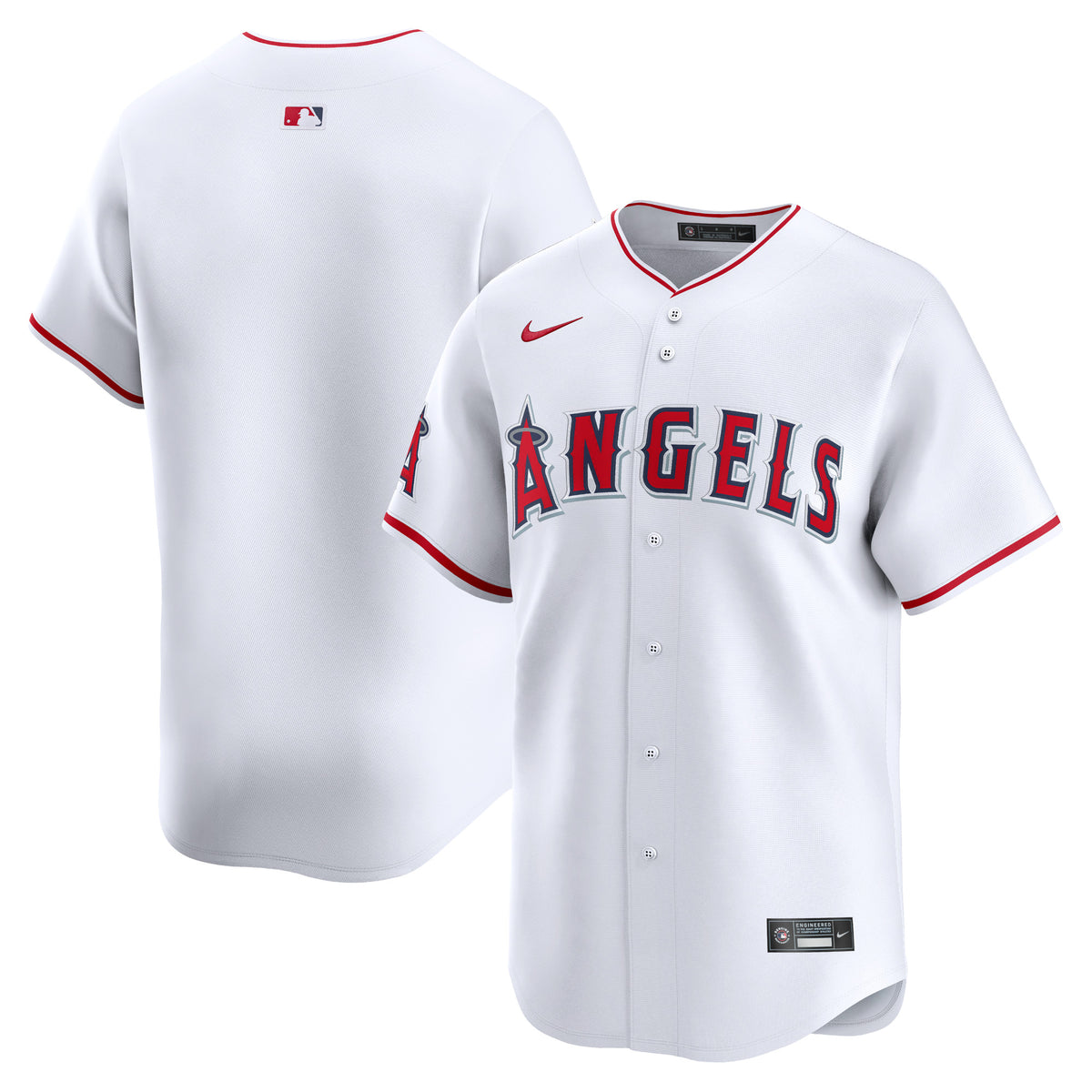 Los Angeles Angels Nike Youth Home Limited Jersey White