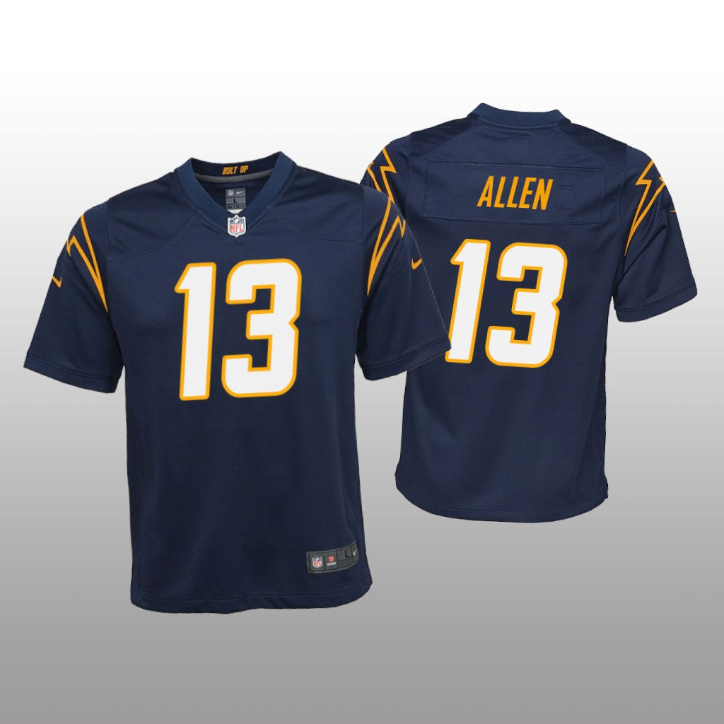 Los Angeles Chargers Keenan Allen Navy Jersey Alternate Game Youth
