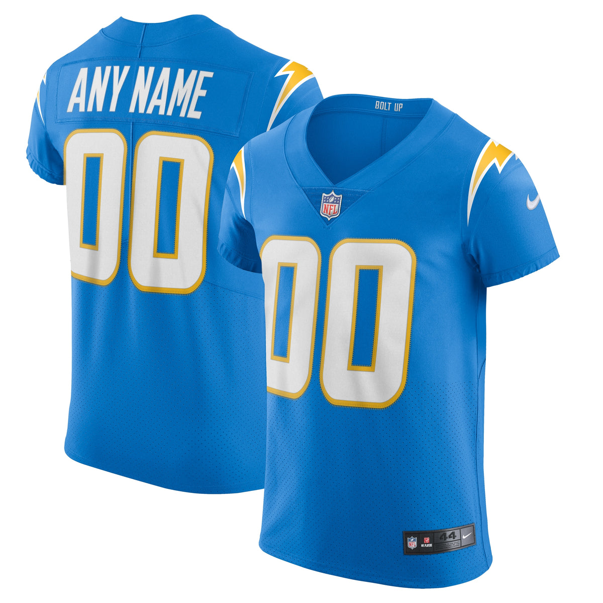 Los Angeles Chargers Nike Vapor Elite Custom Jersey Powder Blue