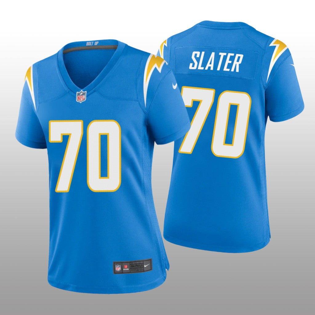 Los Angeles Chargers Rashawn Slater Powder Blue Jersey Game Women's