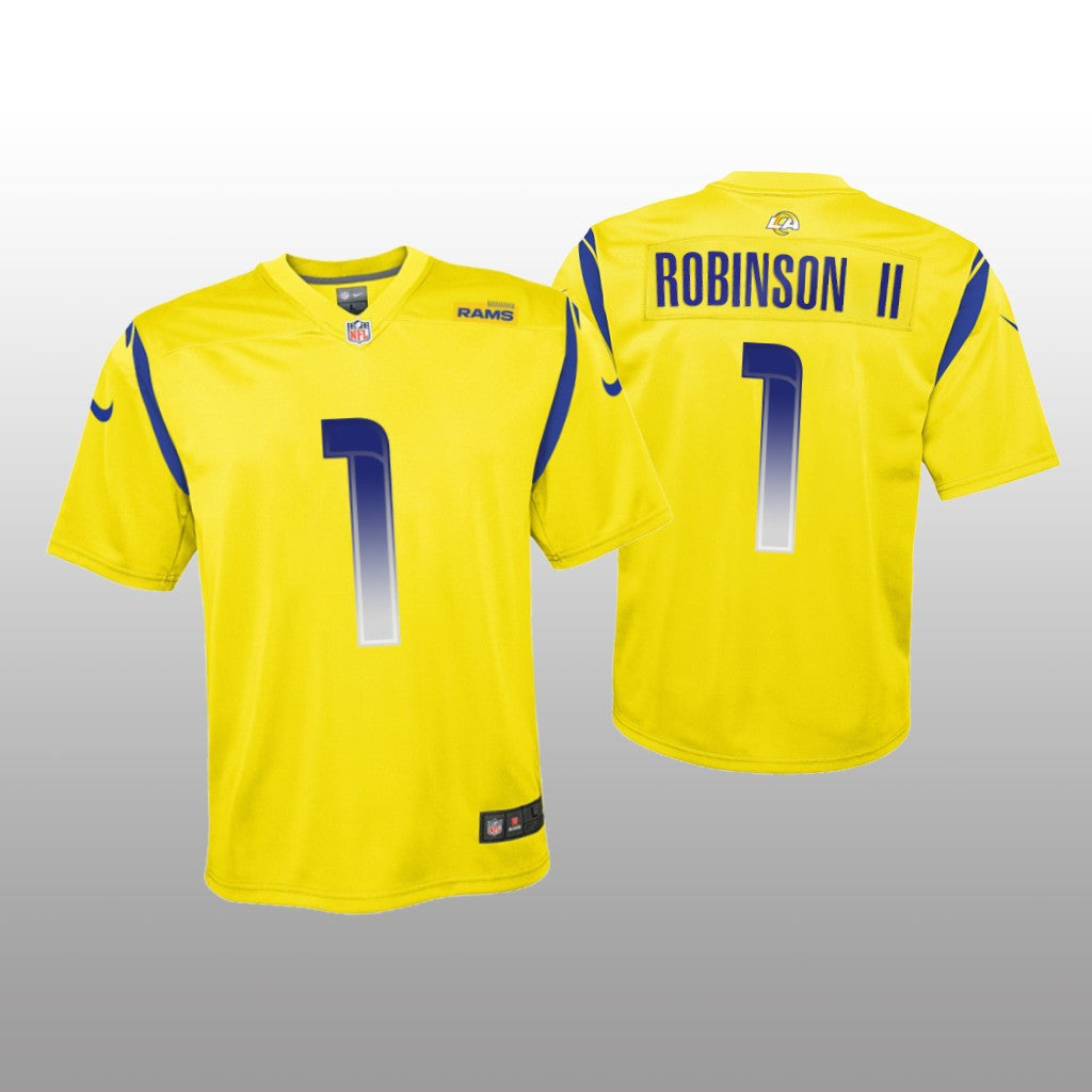 Los Angeles Rams Allen Robinson II Gold Jersey Inverted Legend Youth