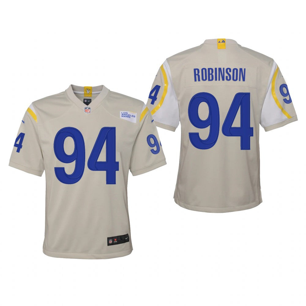 Los Angeles Rams A'shawn Robinson Bone Jersey Game Youth