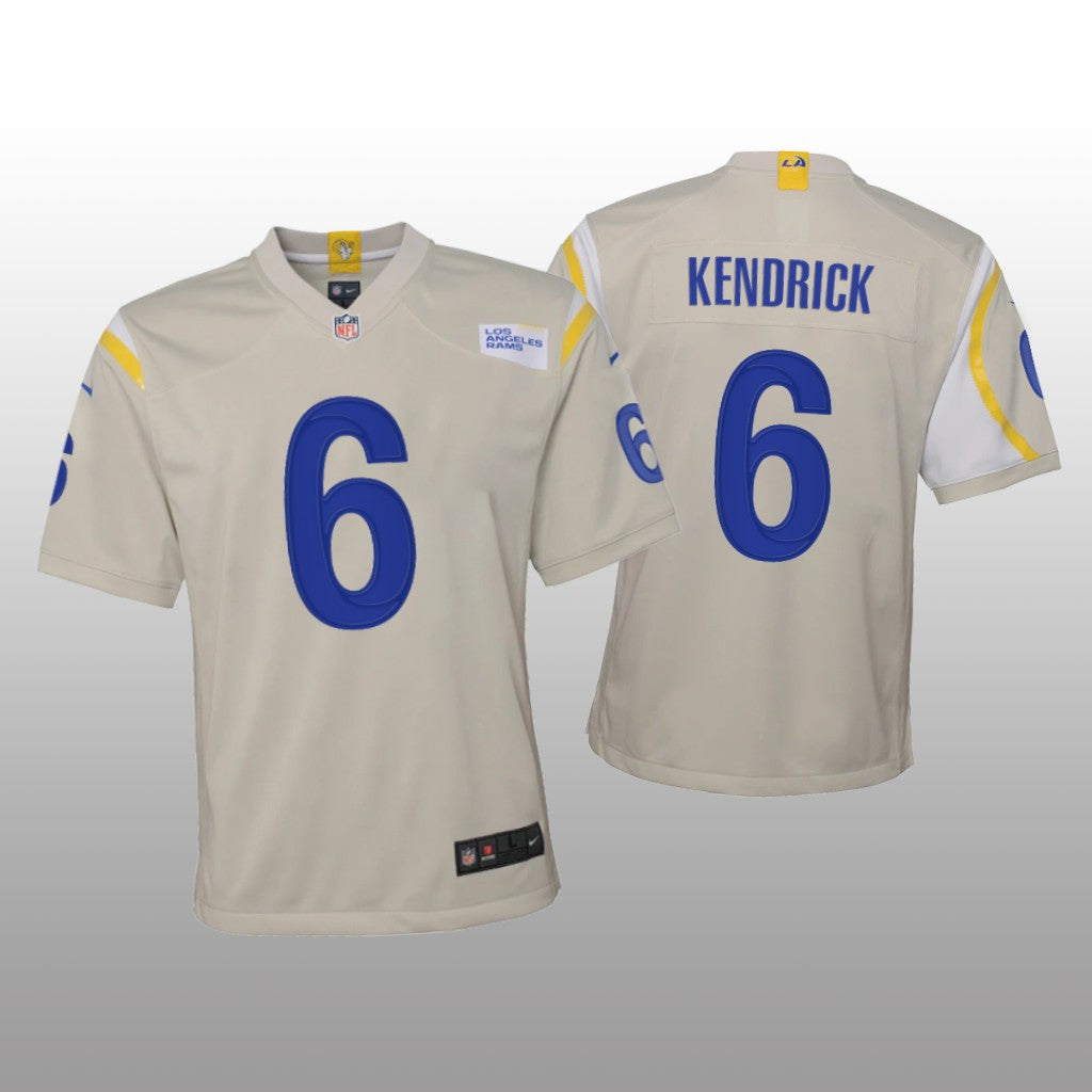 Los Angeles Rams Derion Kendrick Bone Jersey Game Youth