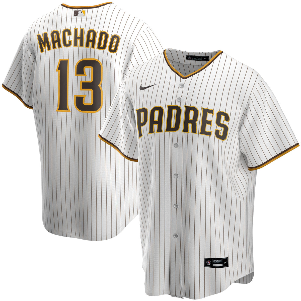 Manny Machado San Diego Padres Nike Alternate Replica Player Jersey White
