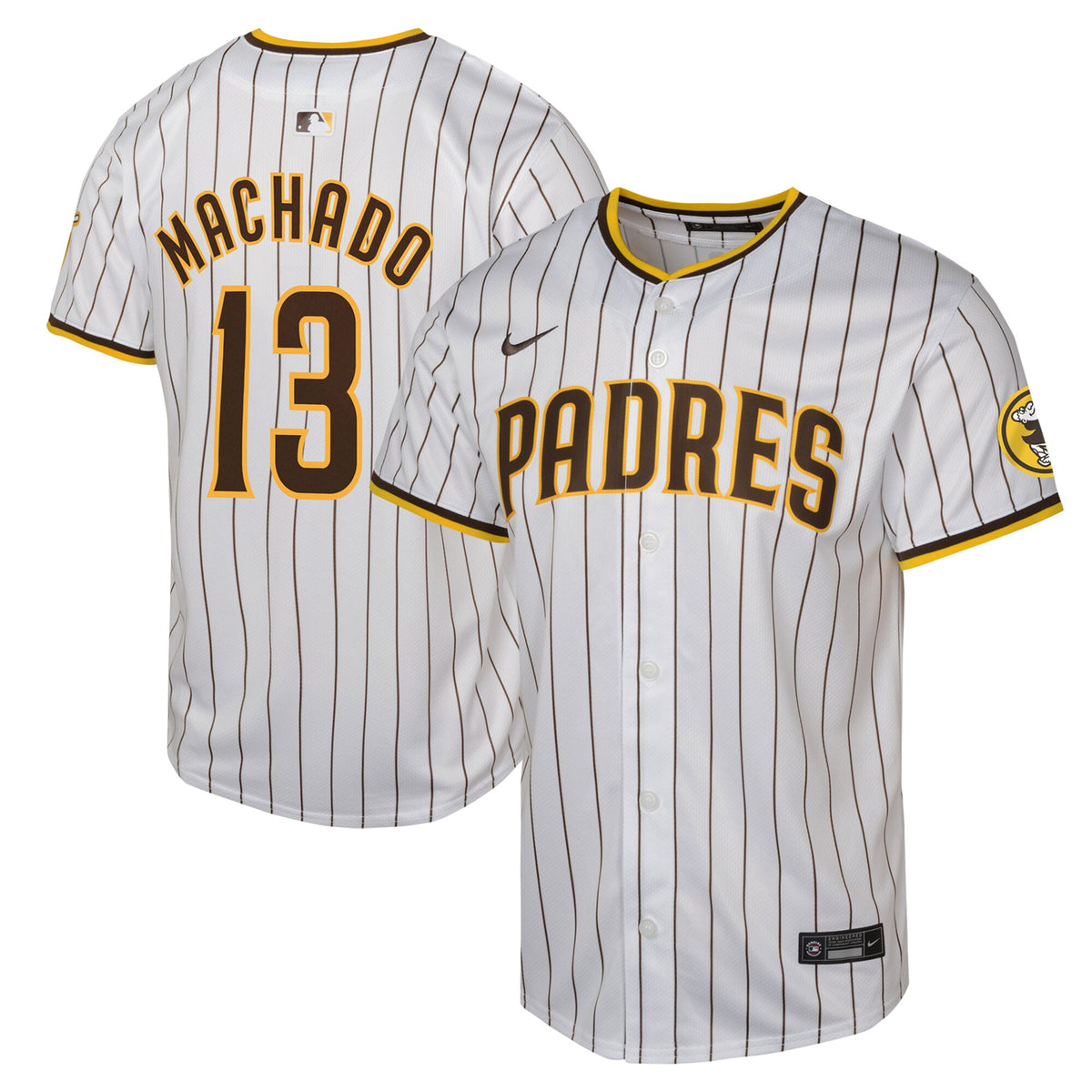 Manny Machado San Diego Padres Nike Youth Home Limited Player Jersey White