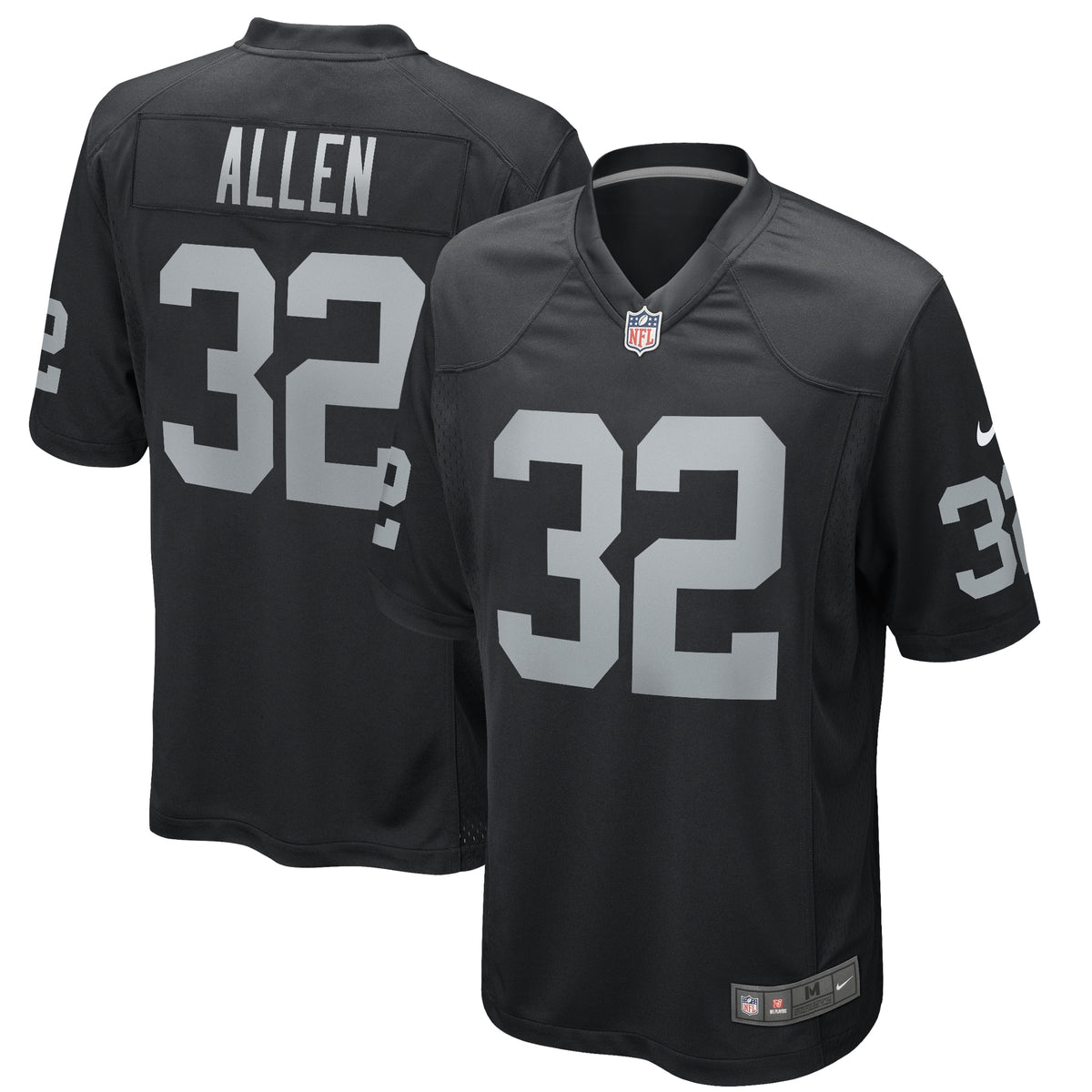 Marcus Allen Las Vegas Raiders Nike Game Retired Player Jersey Black