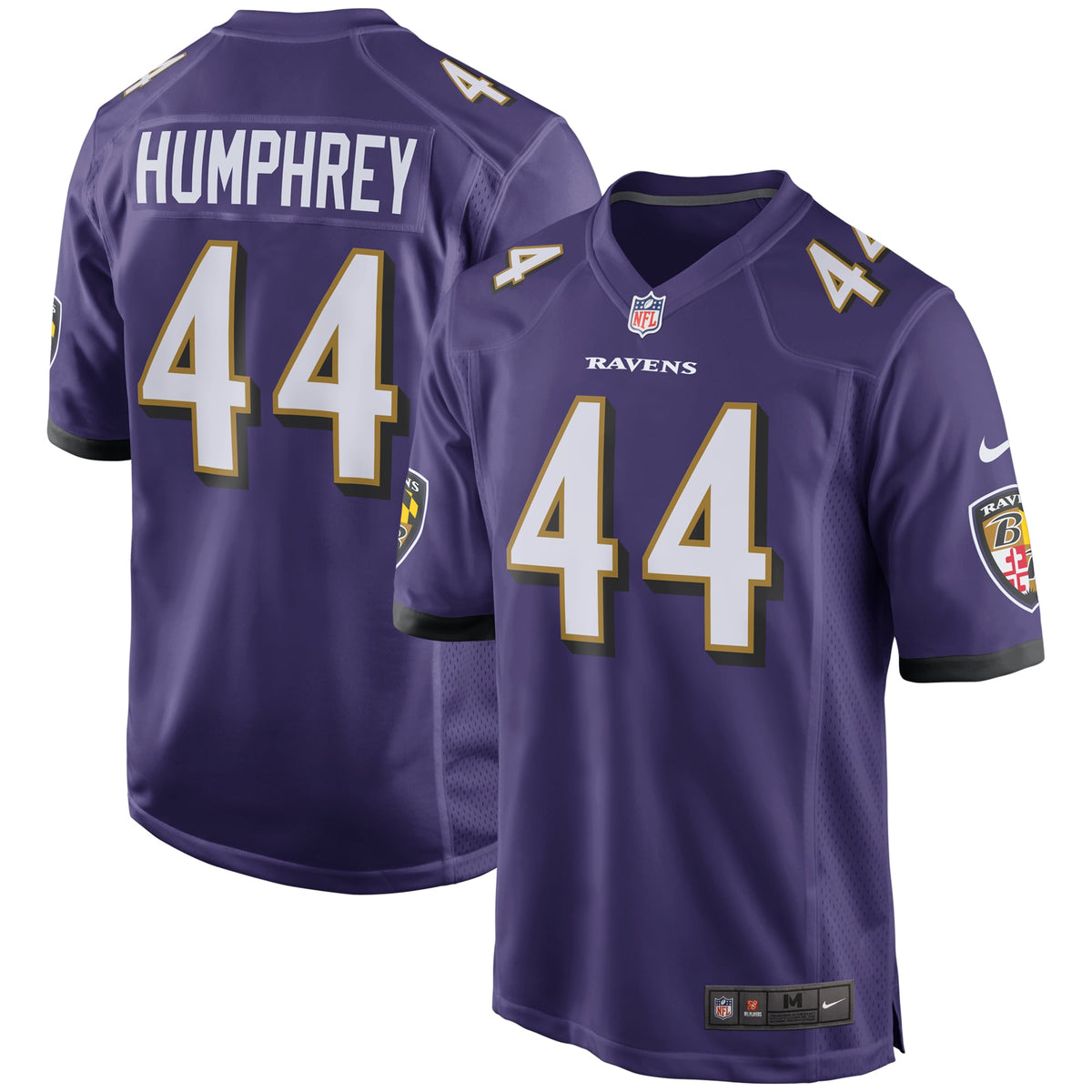 Marlon Humphrey Baltimore Ravens Nike Player Game Jersey Purple