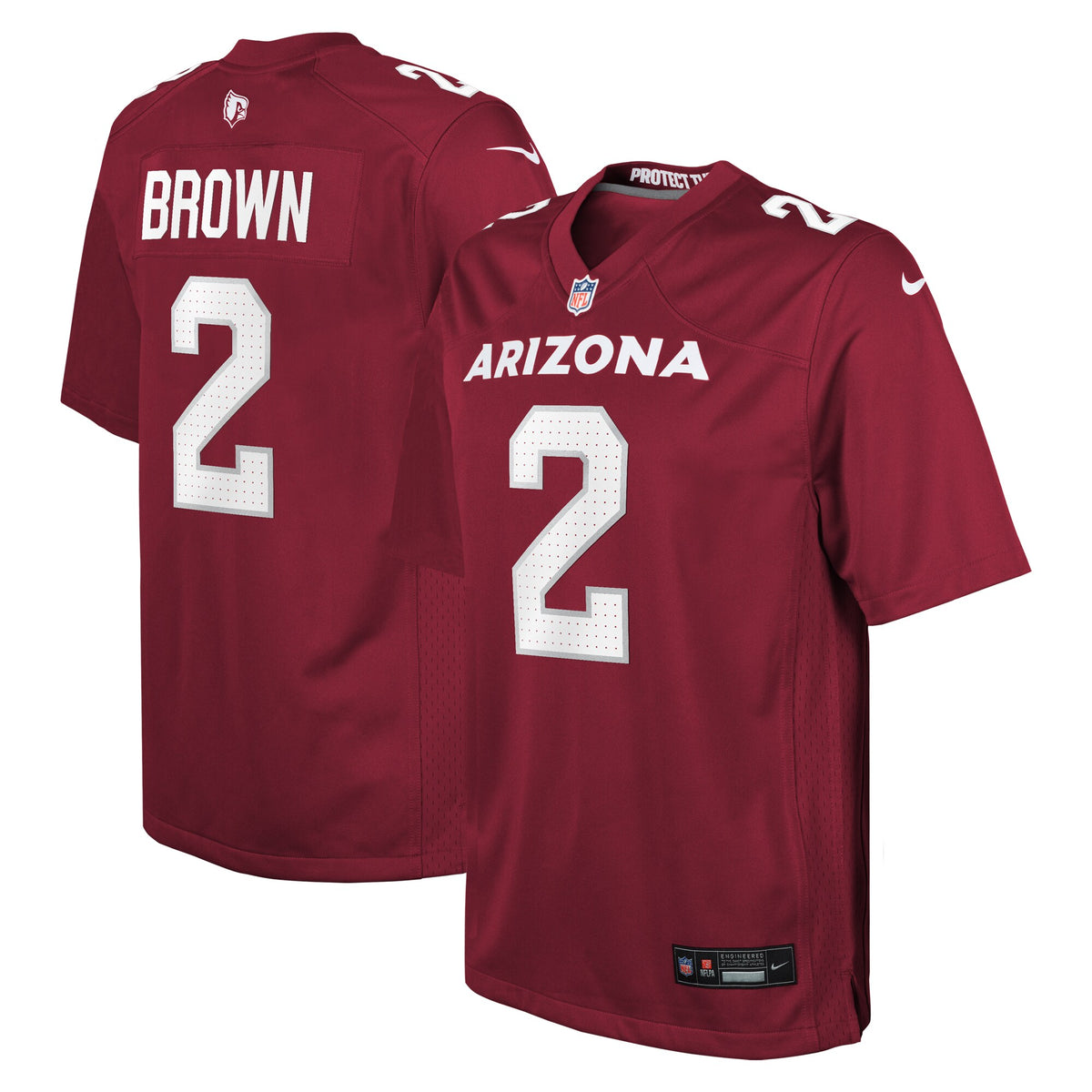 Marquise Brown Arizona Cardinals Nike Youth Game Jersey Cardinal