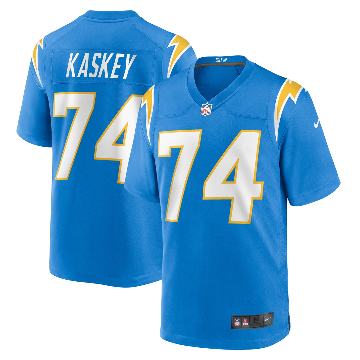 Matt Kaskey Los Angeles Chargers Nike Team Game Jersey Powder Blue