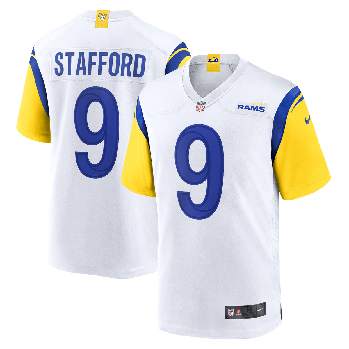 Matthew Stafford Los Angeles Rams Nike Alternate Player Game Jersey White