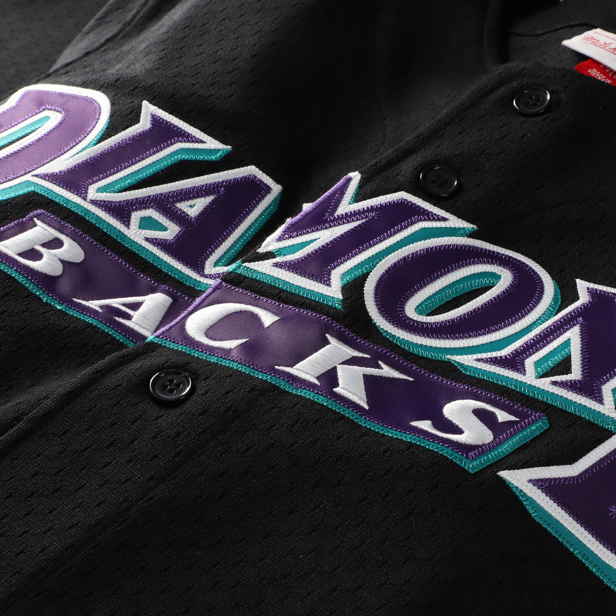Men's Arizona Diamondbacks Randy Johnson Mitchell & Ness Black Big & Tall Cooperstown Mesh Batting Practice Jersey