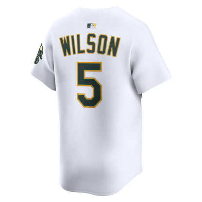 Men's Athletics Jacob Wilson Nike White Home Limited Player Jersey