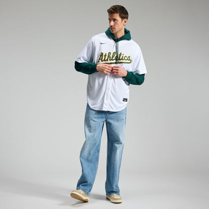 Men's Athletics Nick Kurtz Nike White Home Replica Player Jersey