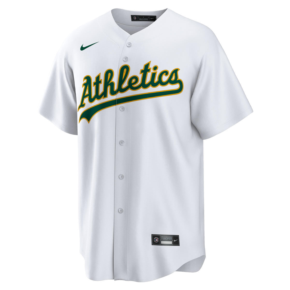 Men's Athletics Nick Kurtz Nike White Home Replica Player Jersey