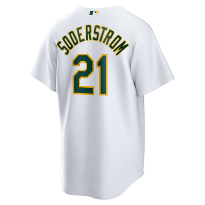 Men's Athletics Tyler Soderstrom Nike White Home Replica Jersey