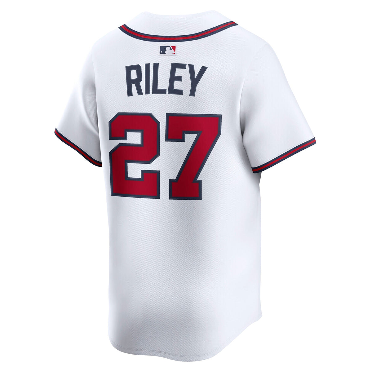 Men's Atlanta Braves Austin Riley Nike White Home Limited Player Jersey