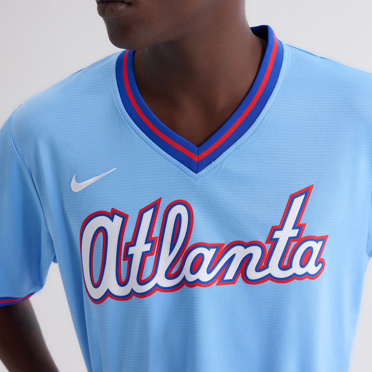 Men's Atlanta Braves Nike Powder Blue 2026 City Connect Stadium Jersey