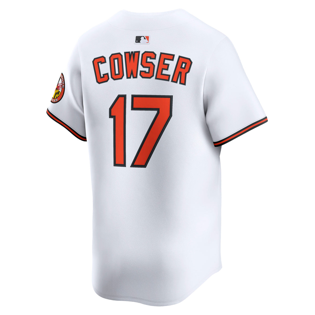 Men's Baltimore Orioles Colton Cowser Nike White Home Limited Player Jersey