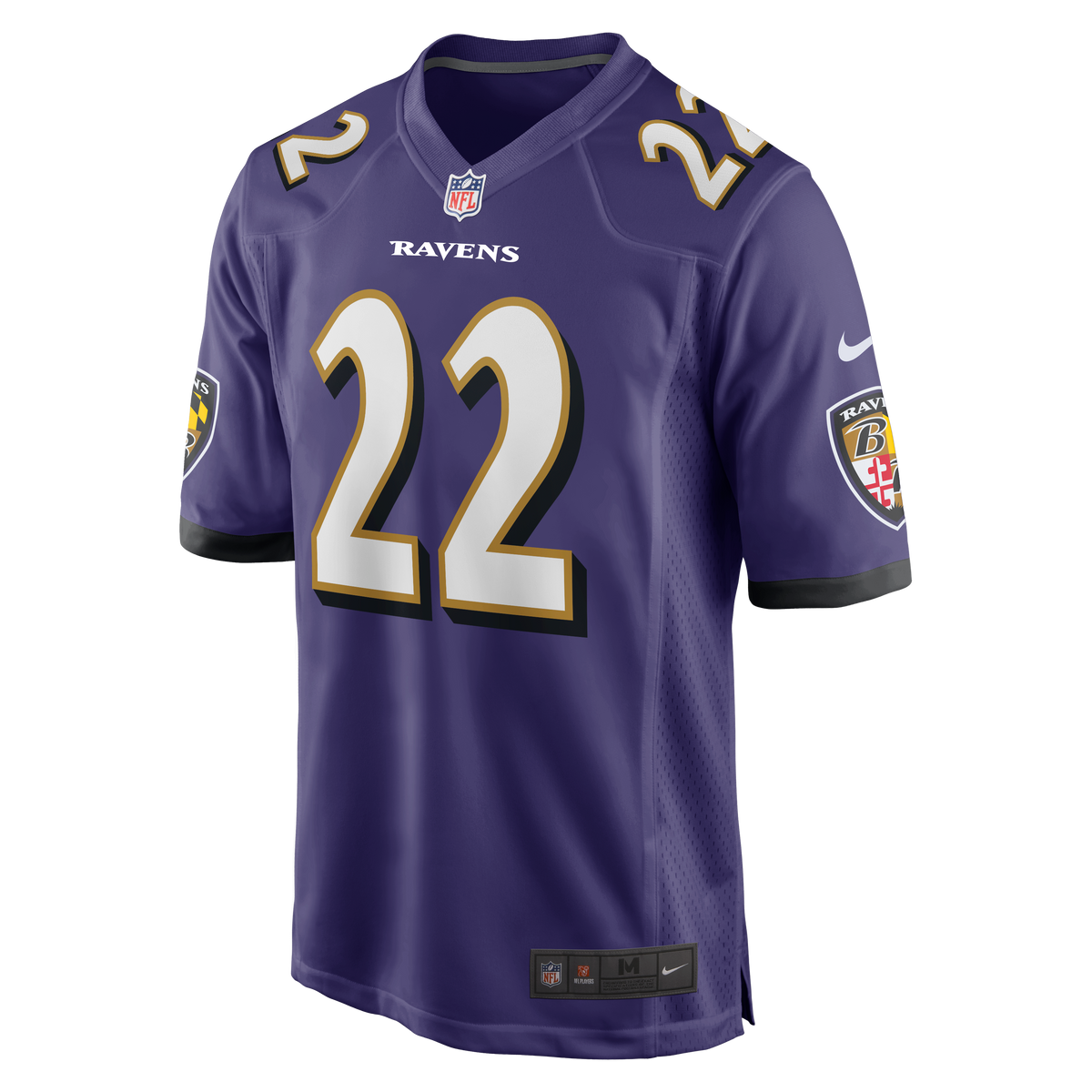Men's Baltimore Ravens Derrick Henry Nike Purple Game Player Jersey