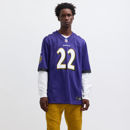 Men's Baltimore Ravens Derrick Henry Nike Purple Game Player Jersey