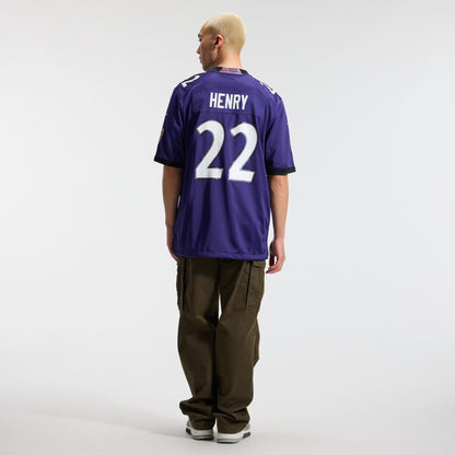 Men's Baltimore Ravens Derrick Henry Nike Purple Team Game Jersey