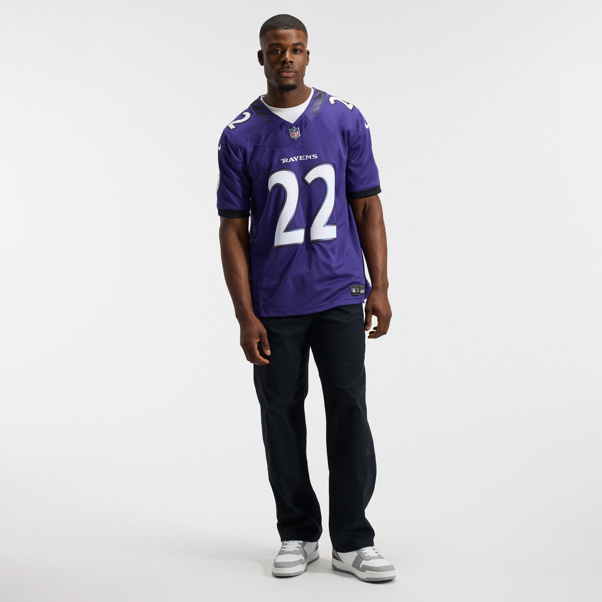 Men's Baltimore Ravens Derrick Henry Nike Purple Team Vapor F.U.S.E. Stitched Limited Jersey