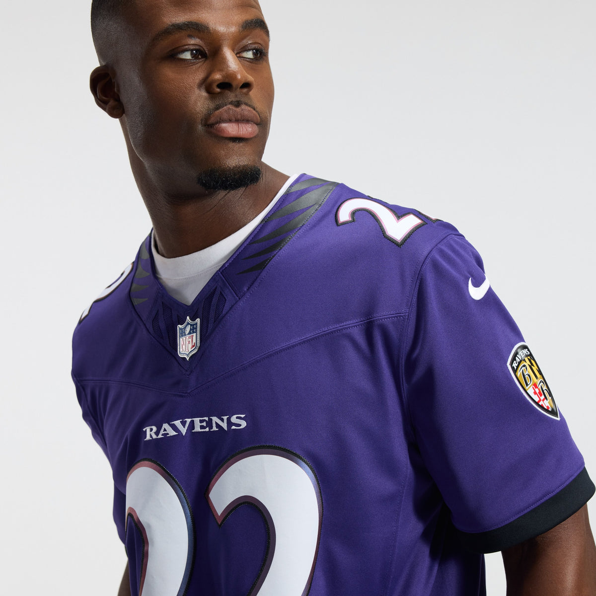 Men's Baltimore Ravens Derrick Henry Nike Purple Team Vapor F.U.S.E. Stitched Limited Jersey