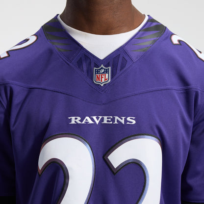 Men's Baltimore Ravens Derrick Henry Nike Purple Team Vapor F.U.S.E. Stitched Limited Jersey