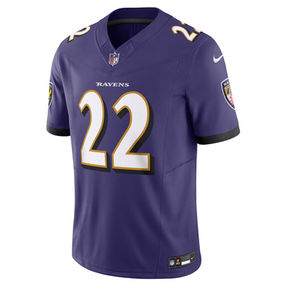 Men's Baltimore Ravens Derrick Henry Nike Purple Vapor F.U.S.E. Limited Jersey